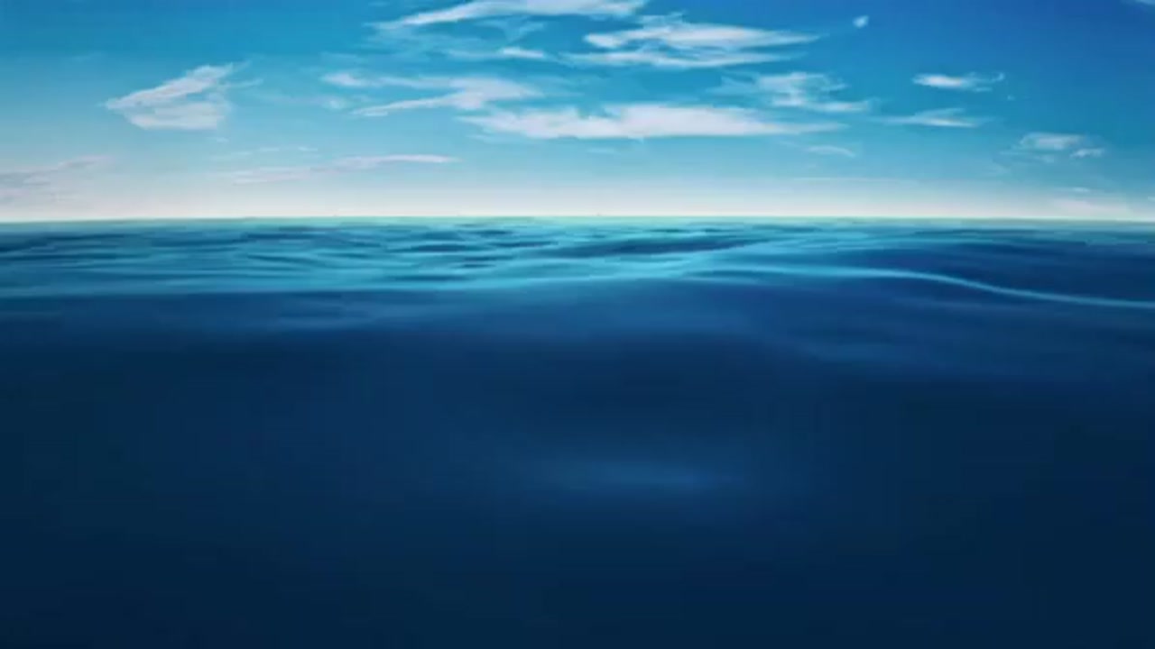 Ocean flight background